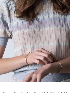 Skultuna Omega Two-Tone Bangle